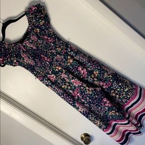 Beautees Big Girl Smocked Jumpsuit